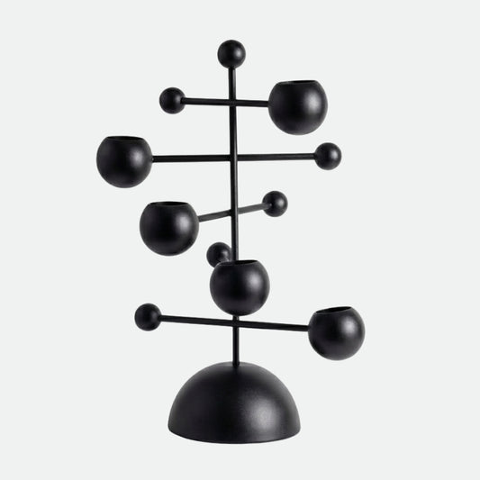 Ljusstake i svart – Orion – Modern design